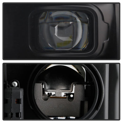 Black High power LED Module (High Beam And Low Beam) Equipped Headlights <br>19-20 Ram 2500 1500 3500 5500 4500