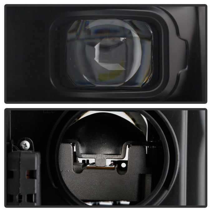 Black High power LED Module (High Beam And Low Beam) Equipped Headlights <br>19-20 Ram 2500 1500 3500 5500 4500