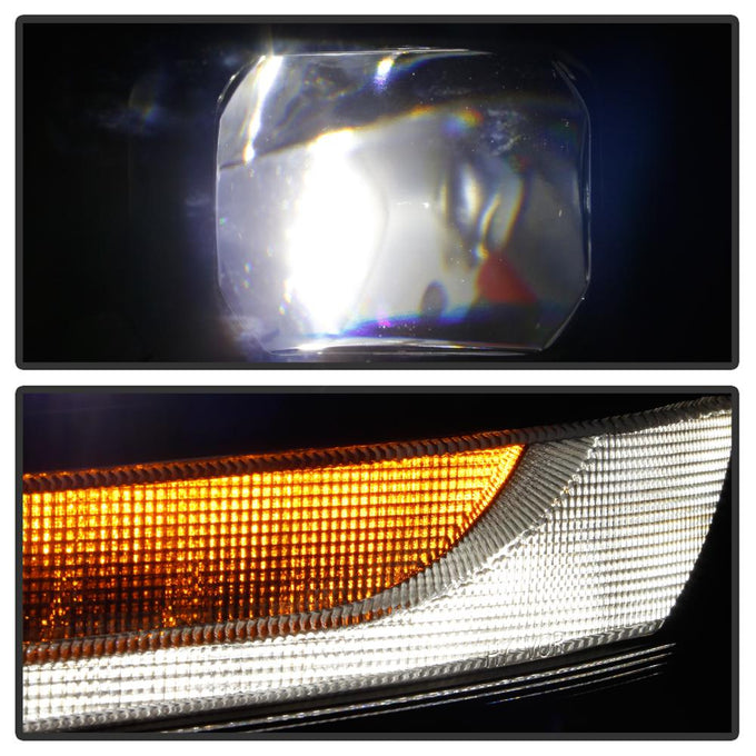Black High power LED Module (High Beam And Low Beam) Equipped Headlights <br>19-20 Ram 2500 1500 3500 5500 4500