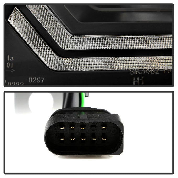 Sequential LED Turn Signal Lights Projector Headlights <br>05-08 Audi A6 Quattro A6