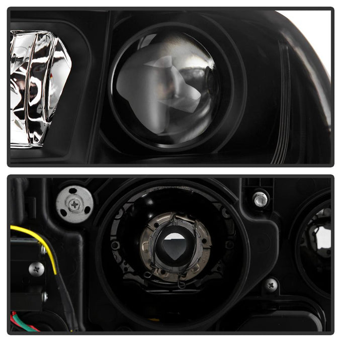Sequential LED Turn Signal Lights Projector Headlights <br>09-11 Audi A6 A6 Quattro