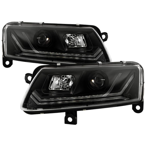 Sequential LED Turn Signal Lights Projector Headlights <br>09-11 Audi A6 A6 Quattro