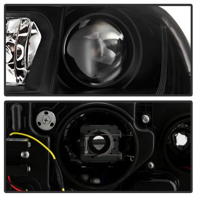 Sequential LED Turn Signal Lights Projector Headlights <br>09-11 Audi A6 A6 Quattro