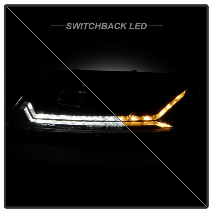 Sequential LED Turn Signal Lights Projector Headlights <br>09-11 Audi A6 A6 Quattro