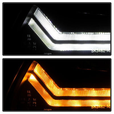 Sequential LED Turn Signal Lights Projector Headlights <br>09-11 Audi A6 A6 Quattro
