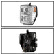 Version 2 Chrome High Power LED Module ( Low Beam ) Equipped Headlights <br>08-10 Ford F-250 F-350 F-450 Super Duty