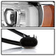 Version 2 Chrome High Power LED Module ( Low Beam ) Equipped Headlights <br>08-10 Ford F-250 F-350 F-450 Super Duty