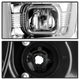 Version 2 Chrome High Power LED Module ( Low Beam ) Equipped Headlights <br>08-10 Ford F-250 F-350 F-450 Super Duty