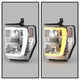Version 2 Chrome High Power LED Module ( Low Beam ) Equipped Headlights <br>08-10 Ford F-250 F-350 F-450 Super Duty