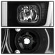 Version 2 Black High Power LED Module ( Low Beam ) Equipped Headlights <br>08-10 Ford F-250 F-350 F-450 Super Duty