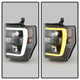Version 2 Black High Power LED Module ( Low Beam ) Equipped Headlights <br>08-10 Ford F-250 F-350 F-450 Super Duty