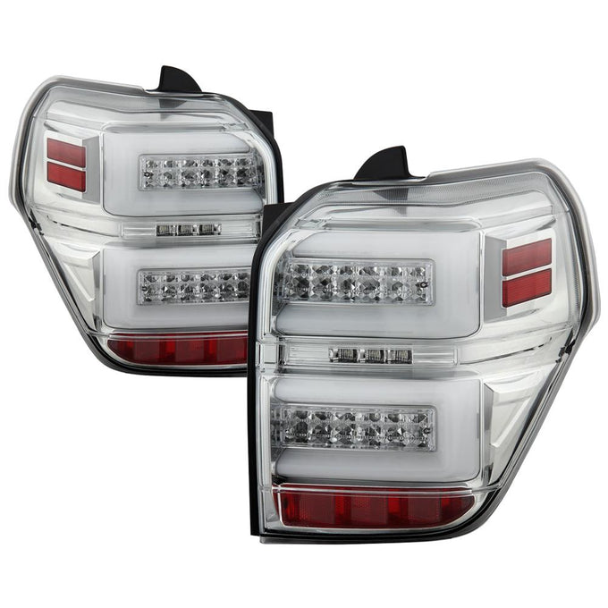 Chrome LED Tail Lights <br>10-14 Toyota 4Runner