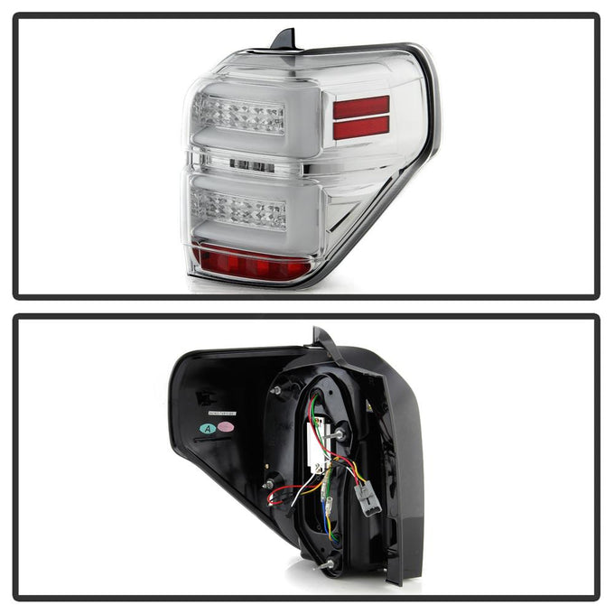 Chrome LED Tail Lights <br>10-14 Toyota 4Runner