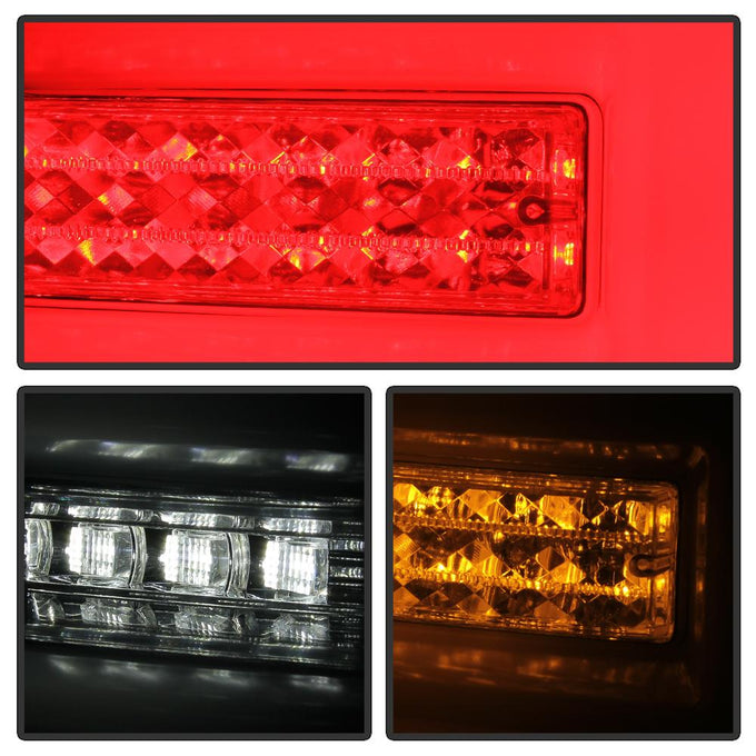 Chrome LED Tail Lights <br>10-14 Toyota 4Runner