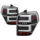 Black LED Tail Lights <br>10-14 Toyota 4Runner