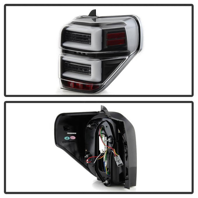 Black LED Tail Lights <br>10-14 Toyota 4Runner