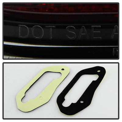 Black LED Tail Lights <br>10-14 Toyota 4Runner