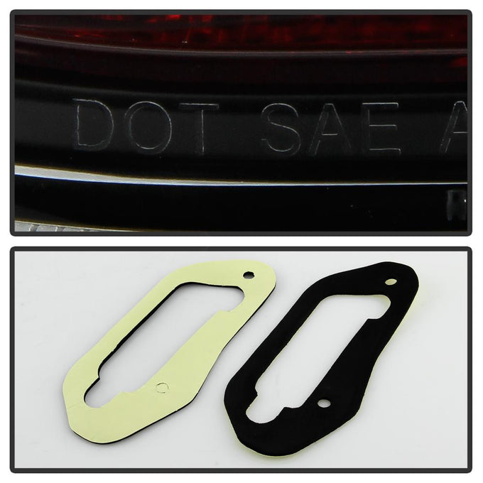 Black LED Tail Lights <br>10-14 Toyota 4Runner