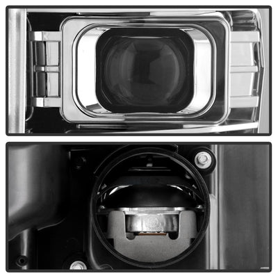 Version 2 Chrome High Power LED Module ( Low Beam ) Equipped Headlights <br>11-16 Ford F-250 F-350 F-450 Super Duty