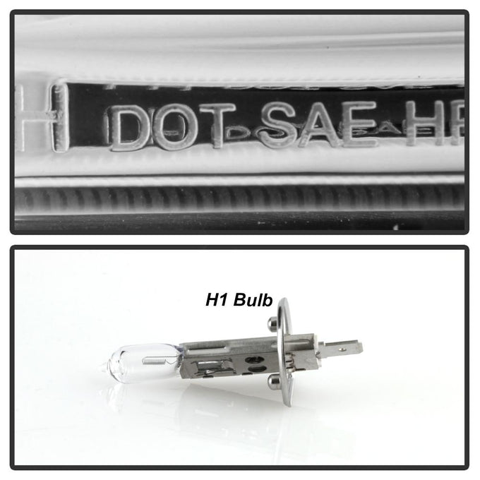 Version 2 Chrome High Power LED Module ( Low Beam ) Equipped Headlights <br>11-16 Ford F-250 F-350 F-450 Super Duty
