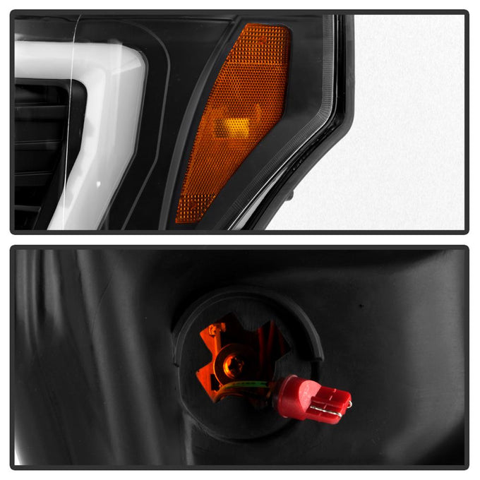 Version 2 Black High Power LED Module ( Low Beam ) Equipped Headlights <br>11-16 Ford F-250 F-350 F-450 Super Duty