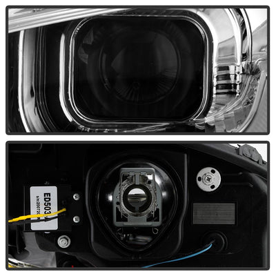 Sequential LED Turn Signal Chrome Projector Headlights <br>05-13 Chevrolet Corvette