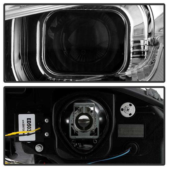 Sequential LED Turn Signal Chrome Projector Headlights <br>05-13 Chevrolet Corvette