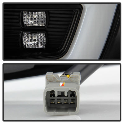 Black LED Tail Lights <br>08-11 Subaru Impreza