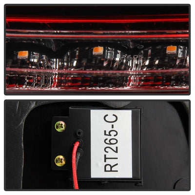 Red Clear LED Tail Lights <br>08-11 Subaru Impreza