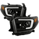 Black Light Bar Projector Headlights <br>14-21 Toyota Tundra