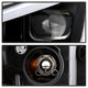 DRL Black Projector Headlights <br>15-20 Subaru WRX