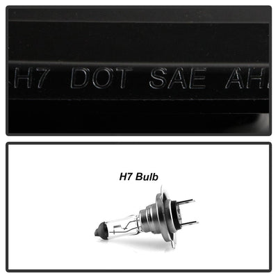 DRL Black Projector Headlights <br>15-20 Subaru WRX