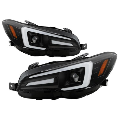 Black High Power LED Module ( Low Beam ) Equipped Headlights <br>15-20 Subaru WRX