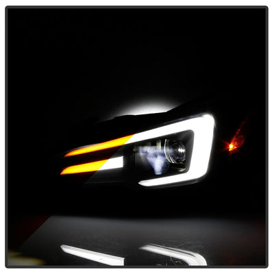 Black High Power LED Module ( Low Beam ) Equipped Headlights <br>15-20 Subaru WRX