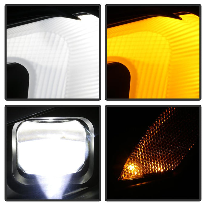 Black High Power LED Module ( Low Beam ) Equipped Headlights <br>15-20 Subaru WRX