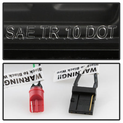 Version 2 Black LED Tail Lights <br>08-14 Mitsubishi Lancer