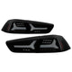 Version 2 Black Smoke LED Tail Lights <br>08-14 Mitsubishi Lancer