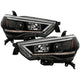 Sequential LED Turn Signal Black Projector Headlights <br>14-20 Toyota 4Runner