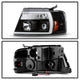 Black High Power LED Module ( Low Beam ) Equipped Headlights <br>04-08 Ford F-150