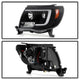 Version 2 Black High Power LED Module ( Low Beam ) Equipped Headlights <br>05-11 Toyota Tacoma