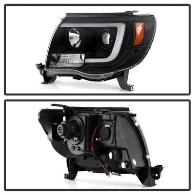 Version 2 Black High Power LED Module ( Low Beam ) Equipped Headlights <br>05-11 Toyota Tacoma