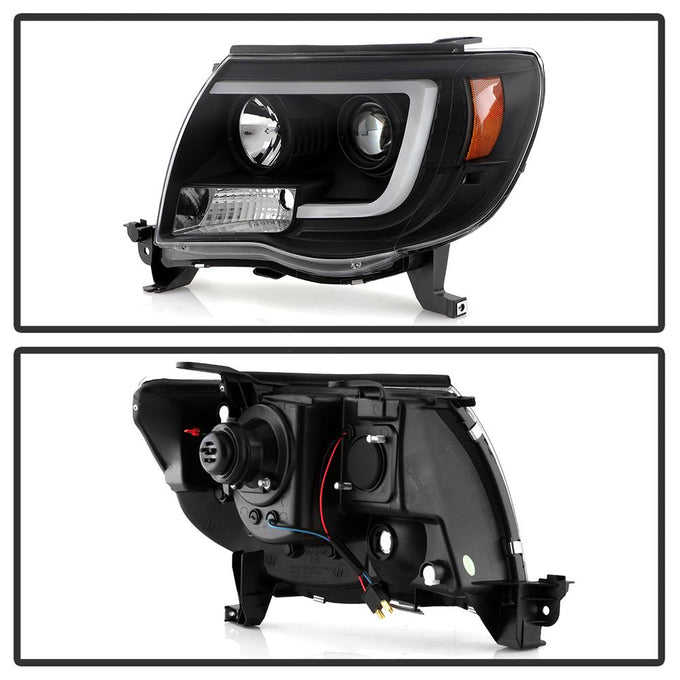 Version 2 Black High Power LED Module ( Low Beam ) Equipped Headlights <br>05-11 Toyota Tacoma