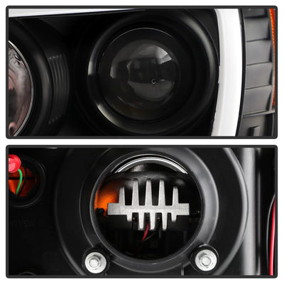 Version 2 Black High Power LED Module ( Low Beam ) Equipped Headlights <br>05-11 Toyota Tacoma