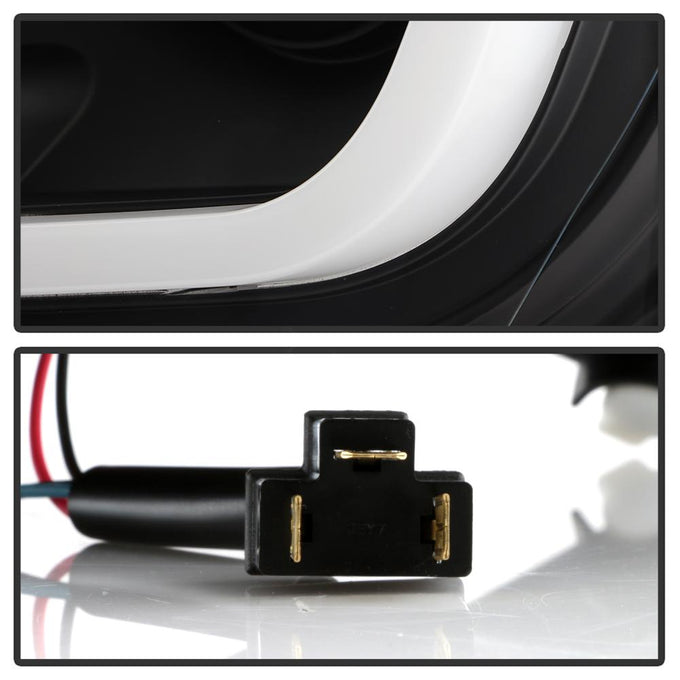 Version 2 Black High Power LED Module ( Low Beam ) Equipped Headlights <br>05-11 Toyota Tacoma