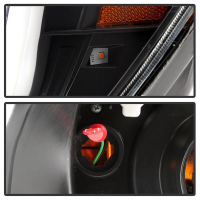 Version 2 Black High Power LED Module ( Low Beam ) Equipped Headlights <br>05-11 Toyota Tacoma