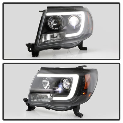 Version 2 Black High Power LED Module ( Low Beam ) Equipped Headlights <br>05-11 Toyota Tacoma