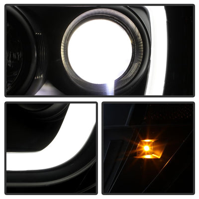 Version 2 Black High Power LED Module ( Low Beam ) Equipped Headlights <br>05-11 Toyota Tacoma