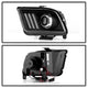 Version 2 Black High Power LED Module ( Low Beam ) Equipped Headlights <br>05-08 Ford Mustang
