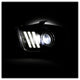 Version 2 Black High Power LED Module ( Low Beam ) Equipped Headlights <br>05-08 Ford Mustang
