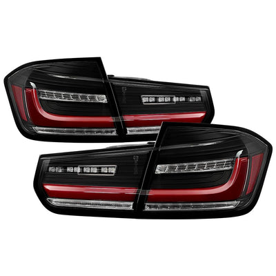Black LED Tail Lights <br>12-18 BMW 3-Series/xDrive